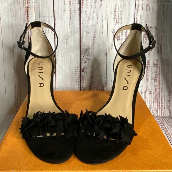 Unisa Black Womans Heels Sz 9 - Picture 8 of 8
